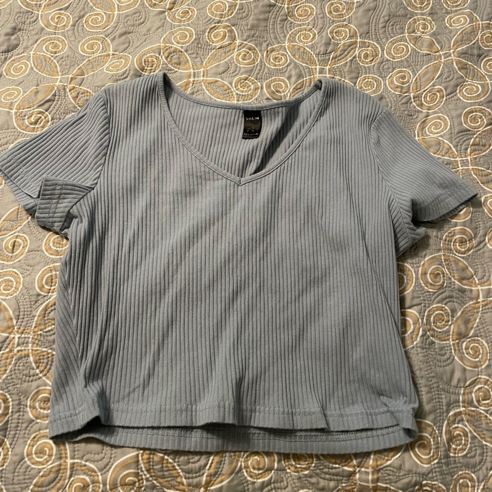 shein cropped t shirt